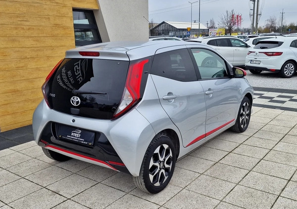 Toyota Aygo cena 45900 przebieg: 26000, rok produkcji 2019 z Rychwał małe 121